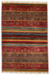 3x5 Multicolor Tribal Rug