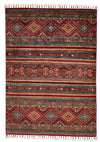 3x5 Brown and Multicolor Tribal Rug