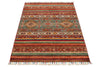 3x5 Multicolor Tribal Rug