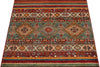 3x5 Multicolor Tribal Rug