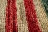 3x5 Brown and Multicolor Tribal Rug