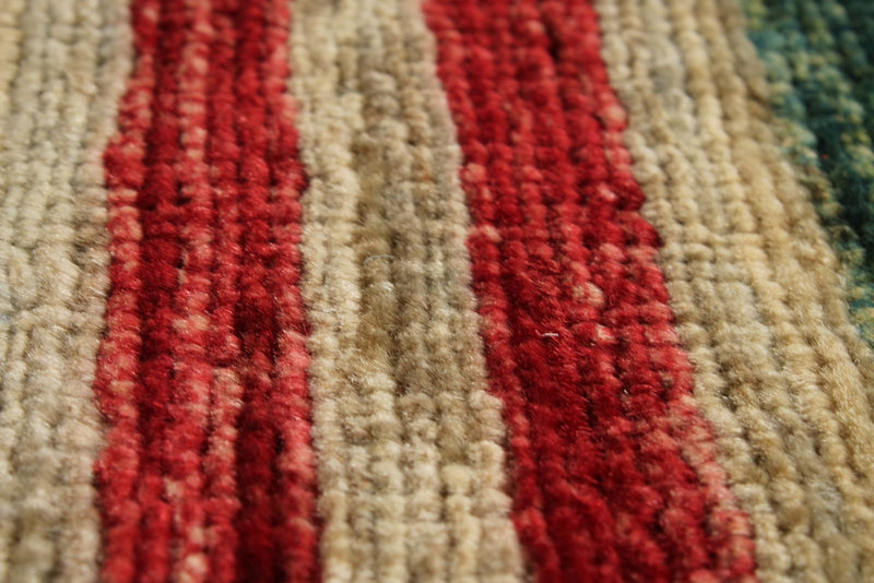 3x5 Brown and Multicolor Tribal Rug