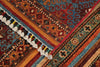 3x5 Brown and Multicolor Tribal Rug