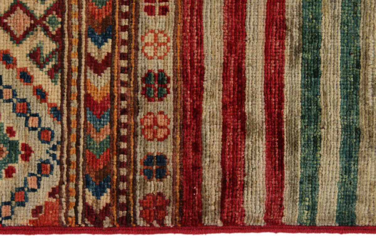 3x5 Multicolor Tribal Rug