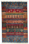 3x5 Brown and Multicolor Anatolian Traditional Rug