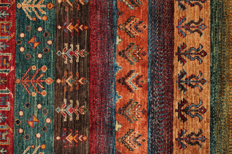 3x5 Brown and Multicolor Anatolian Traditional Rug