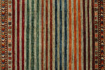 3x5 Brown and Multicolor Tribal Rug