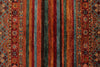 3x5 Brown and Multicolor Tribal Rug