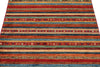 3x5 Brown and Multicolor Tribal Rug