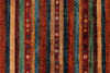 3x5 Brown and Multicolor Tribal Rug