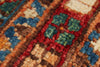 3x5 Brown and Multicolor Tribal Rug