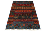 3x5 Multicolor Anatolian Traditional Rug