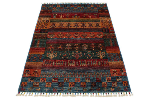 3x5 Multicolor Anatolian Traditional Rug