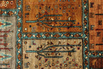 4x5 Multicolor Anatolian Traditional Rug