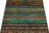 3x5 Turquoıse and Multicolor Tribal Rug
