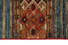 3x5 Brown and Multicolor Tribal Rug