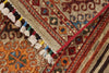 3x5 Brown and Multicolor Tribal Rug