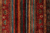 3x5 Red and Multicolor Tribal Rug
