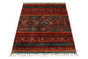 3x4 Multicolor Tribal Rug