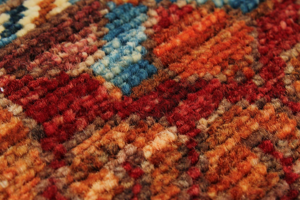 3x4 Multicolor Tribal Rug