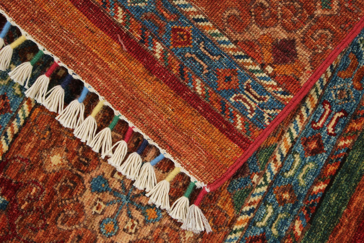 3x4 Multicolor Tribal Rug
