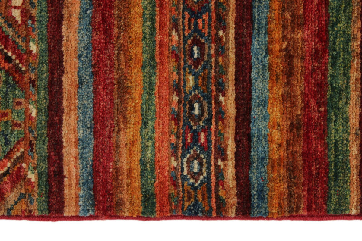 3x4 Multicolor Tribal Rug