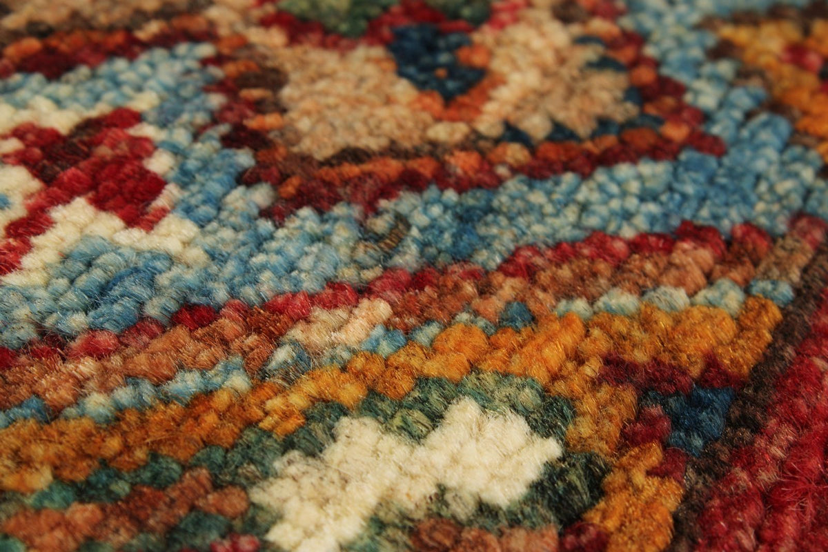 3x4 Multicolor Tribal Rug