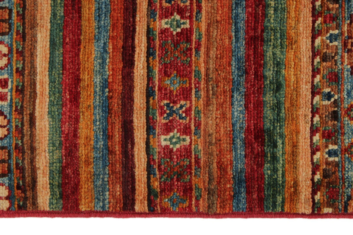3x4 Multicolor Tribal Rug
