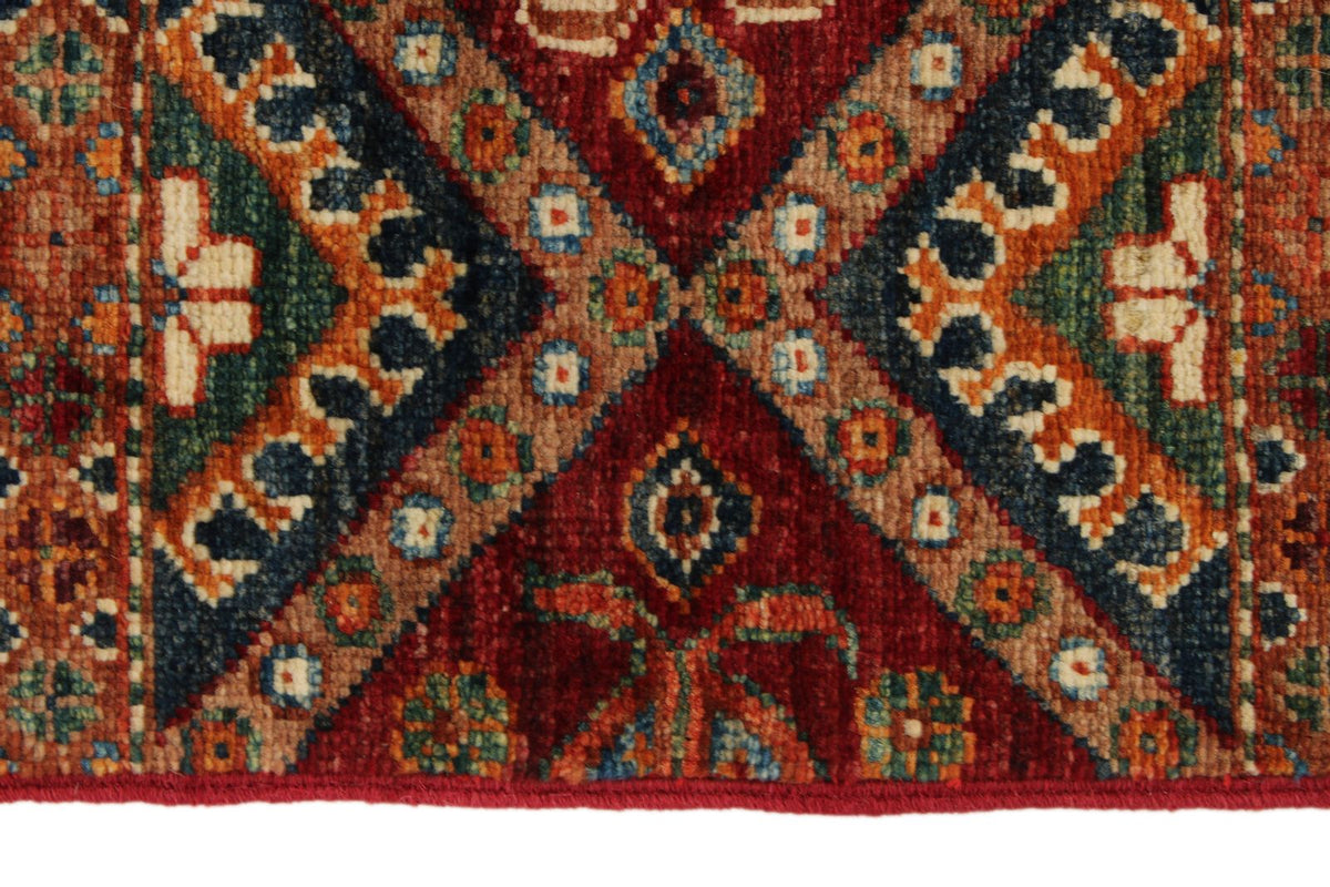 3x4 Multicolor Tribal Rug