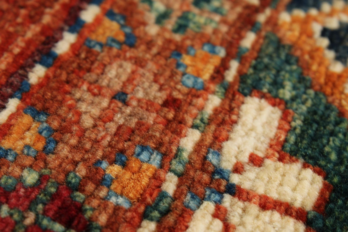 3x4 Multicolor Tribal Rug