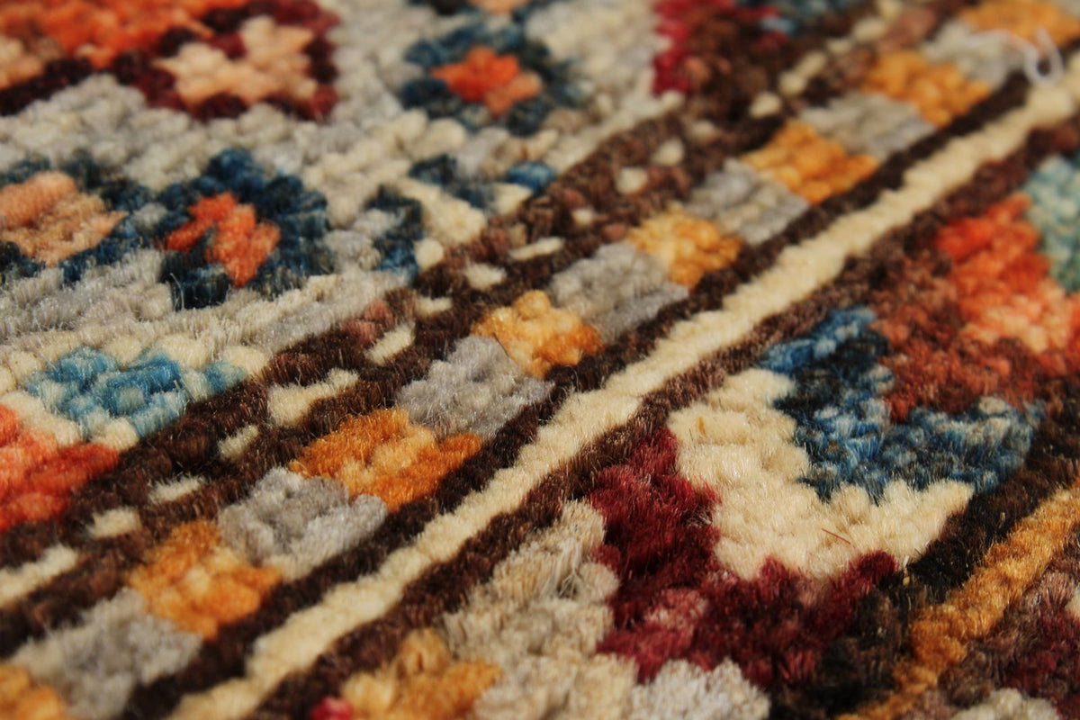 3x4 Multicolor Tribal Rug
