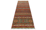 3x10 Brown and Multicolor Tribal Runner