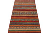 3x10 Brown and Multicolor Tribal Runner