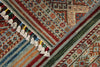 3x4 Gray and Multicolor Tribal Rug