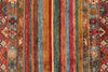 3x5 Brown and Multicolor Tribal Rug