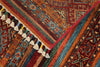 3x4 Brown and Multicolor Tribal Rug