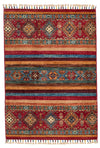 3x4 Multicolor Tribal Rug