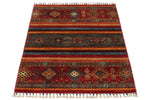 3x4 Multicolor Tribal Rug