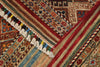 3x4 Light Camel and Multicolor Tribal Rug