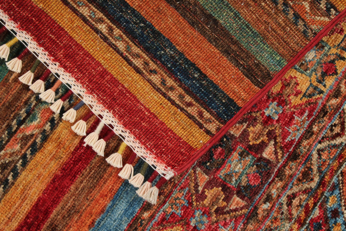 3x4 Multicolor Tribal Rug
