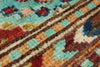 3x4 Turquoıse and Multicolor Tribal Rug