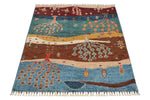 3x4 Multicolor Anatolian Traditional Rug