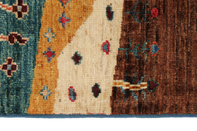 3x4 Multicolor Anatolian Traditional Rug