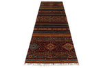 3x10 Brown and Multicolor Tribal Runner