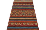 3x10 Brown and Multicolor Tribal Runner