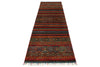 3x10 Brown and Multicolor Tribal Runner