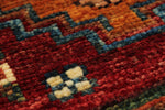 3x8 Brown and Multicolor Tribal Runner