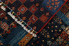 3x8 Blue and Multicolor Anatolian Traditional Runner