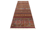 3x10 Brown and Multicolor Tribal Runner