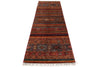 3x10 Brown and Multicolor Tribal Runner